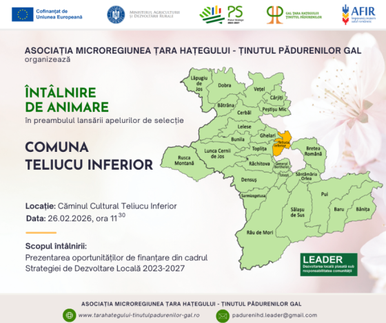 ANUNȚ – Eveniment de informare pentru cetățeni