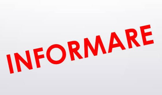 INFORMARE CONTRACT AGENTI ECONOMICI